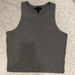 Banana Republic, S, Heathered medium /lt grey Tank Top